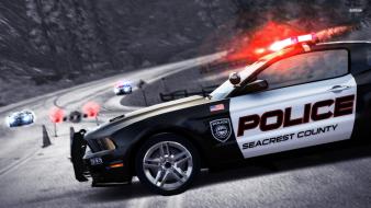 Police car in games wallpaper