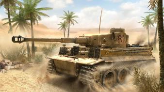 Tiger tanks wallpaper