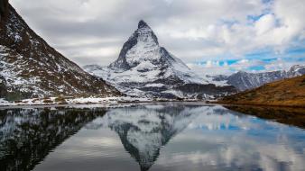 Alps italy switzerland landscapes mount matterhorn wallpaper