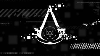 Assassins creed watch dogs logos video games