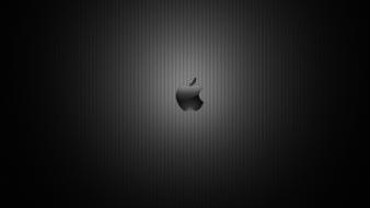 Black apple logo wallpaper