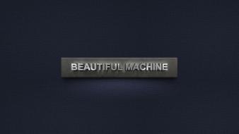 Blue typography machine woods textures material type wallpaper