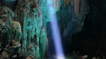 Brazil national geographic caves discovery lakes wallpaper