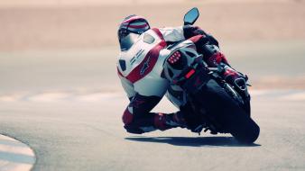 Honda rider motorbikes wallpaper
