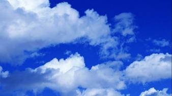 Blue clouds sun skies cloud background wallpaper