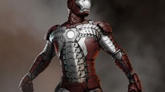Iron man artwork movies superheroes wallpaper