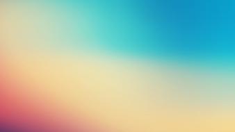 Minimalistic blurred colors wallpaper