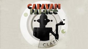 Music electro swing caravan palace clash wallpaper