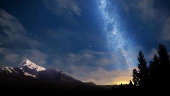 Night sky starry wallpaper
