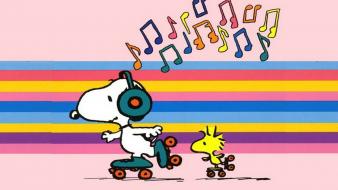 Snoopy and woodstock wallpaper