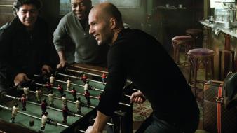 Zidane diego maradona pelé foosball football player