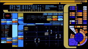 Lcars star trek computers outer space science fiction wallpaper