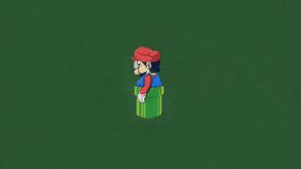 Super funny facepalm green background game characters wallpaper