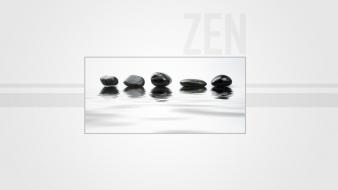 Zen stones background wallpaper