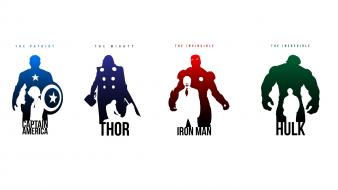 Avengers captain america hulk iron man marvel comics wallpaper