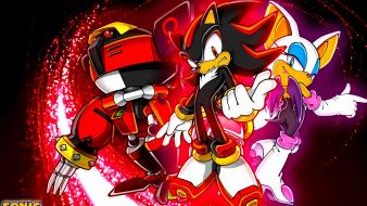 Dark team amy rose shadow game characters wallpaper