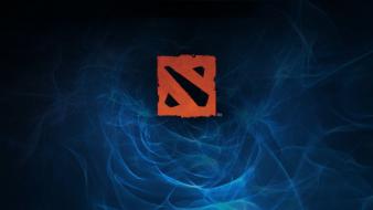 Dota 2 logo wallpaper