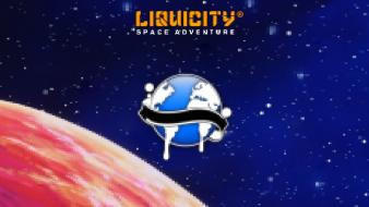 Drum and bass liquicity outer space pixelated wallpaper