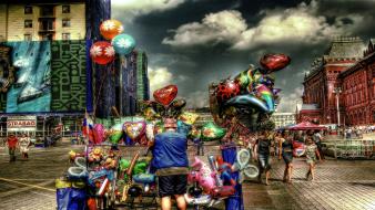 Hdr photography balloons colors vendors