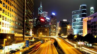 Hong kong night view wallpaper