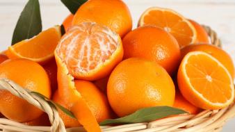 Orange fruit wallpaper
