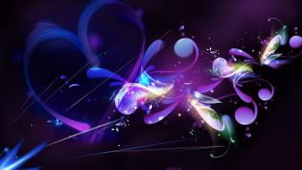 Purple abstract wallpaper