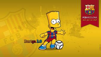 Bart simpson fc barcelona the simpsons blaugrana cartoons