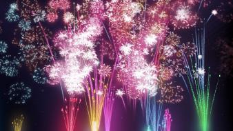 Beautiful fireworks wallpaper