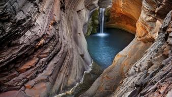 Canyon australia lakes waterfalls rivers national park wallpaper