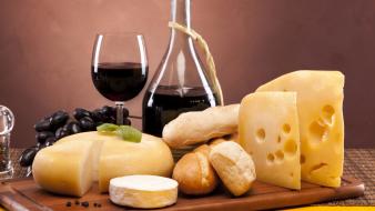 Food wine still life wallpaper