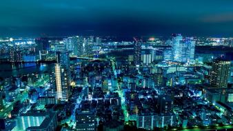 Japan tokyo city lights cityscapes