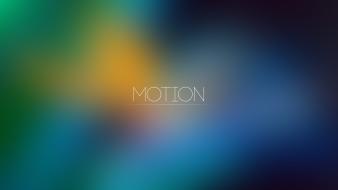 Motion pure clear colors gaussian blur wallpaper