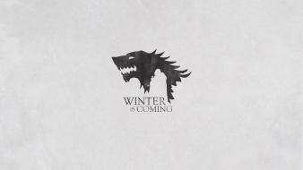 Of thrones house winter is coming wall wallpaper