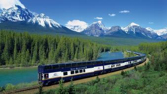 Rocky mountains unesco world heritage site blue wallpaper