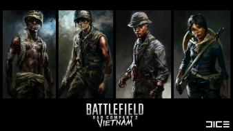 Soldier concept art bad company 2: vietnam wallpaper