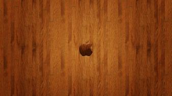 Wooden apple wallpaper