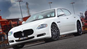Cars maserati tilted view wallpaper