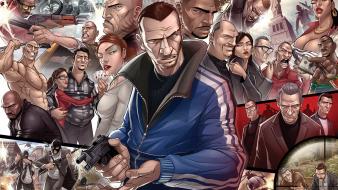 Grand Theft Auto Iv Characters wallpaper