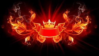 King Of Fire Design Hd wallpaper