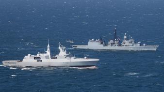 African fleet vessel warships formation marine sea wallpaper