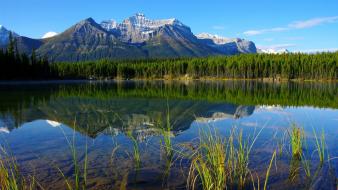 Banff canada lakes landscapes mountains wallpaper