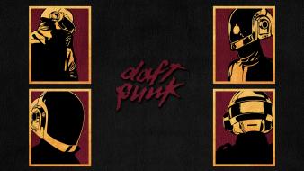 Daft punk rock band electronic music house wallpaper
