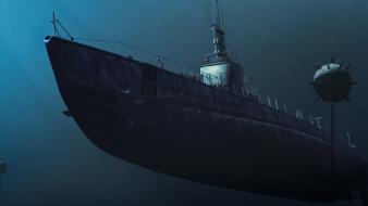 Sea ships submarine wallpaper