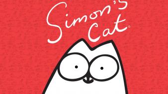 Simons cat digital art wallpaper