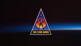 Star wars minimalistic lucas logos wallpaper