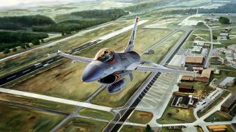 F-16 fighting falcon aircraft