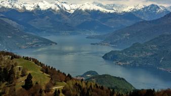 Italia italy como lago lakes wallpaper