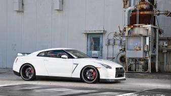 Nissan gt-r r35 cars rims tuned tuning