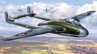 Aircraft aviation dogfight hawker war wallpaper