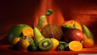Apple delicious display fruits kiwi wallpaper